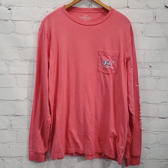 Vineyard Vines Tops - Vineyard Vines Long Sleeve T-Shirt Blue Crab Size M